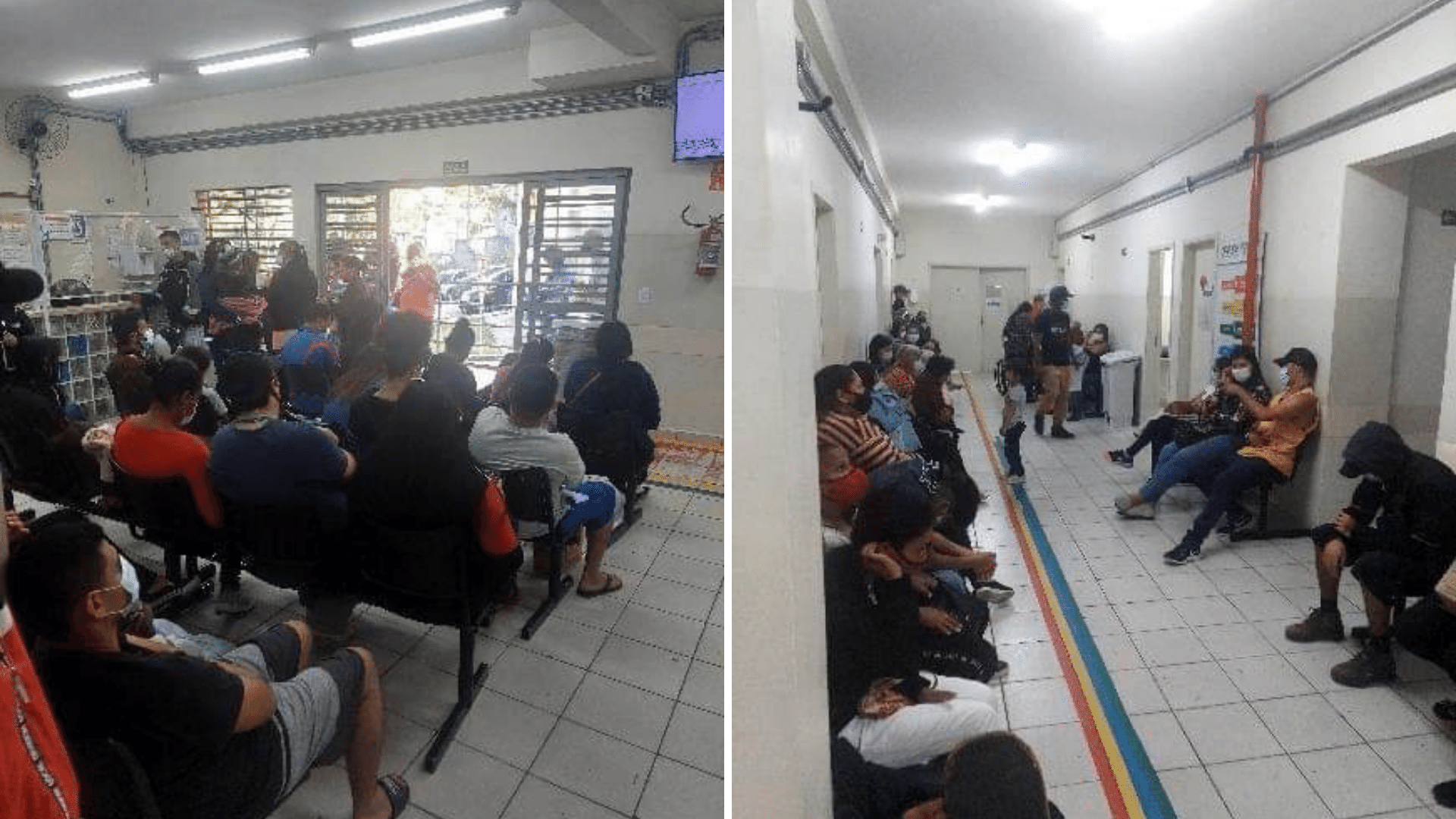 Moradores de Francisco Morato enfrentaram longo tempo de espera para serem atendidos na UPA 24h do município.