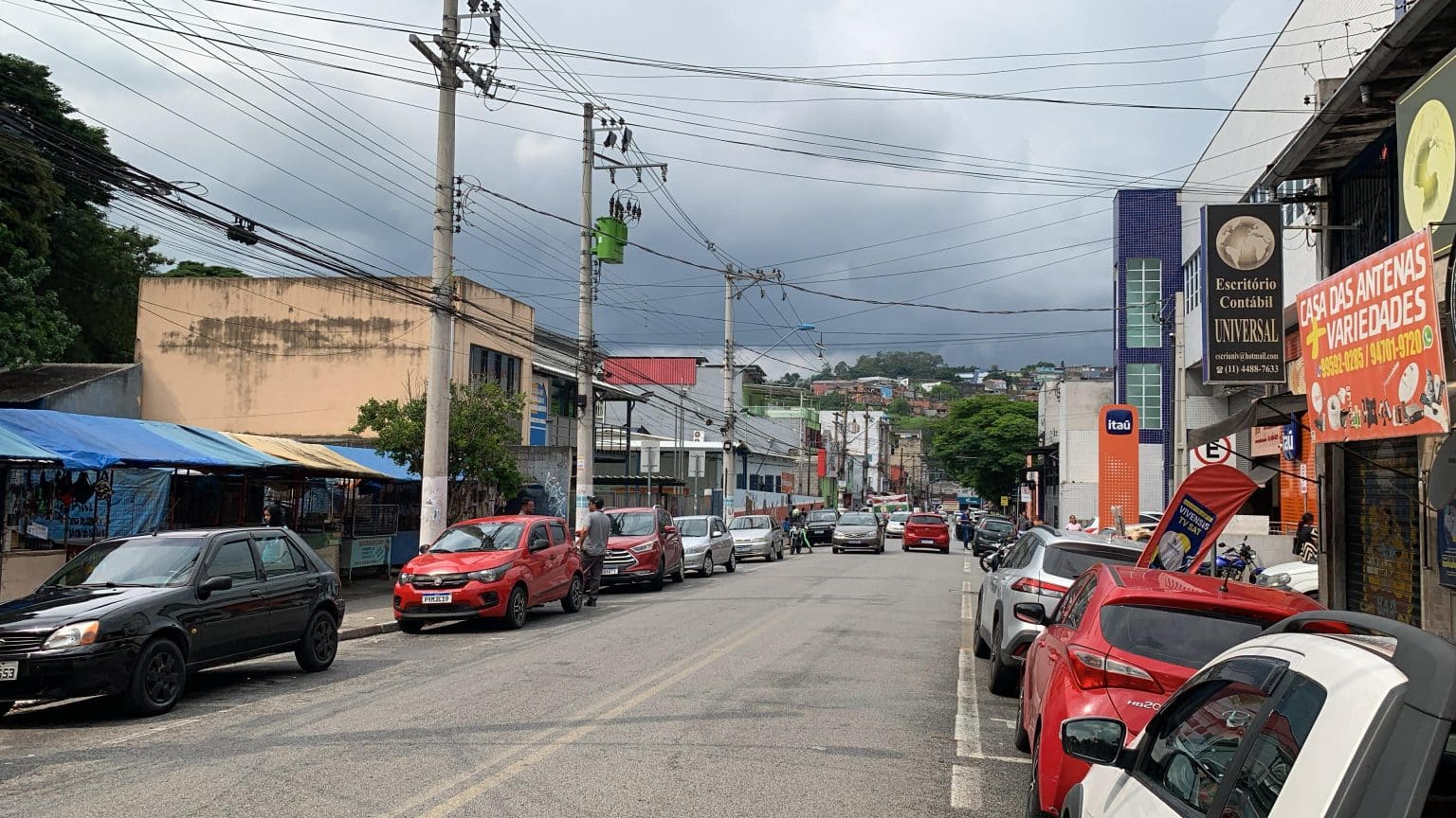 Imagem da rua João Mendes Junior, em Francisco Morato